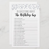 20 Questions About The Body Editable Game (正面/裏面)