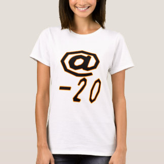 @－20 Tシャツ