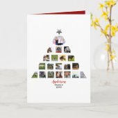 20 xフォトコラージクリスマスインスタグラムアバター カード (黄色い花)