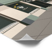 20"x16" 4th Avenue ポスター (角)