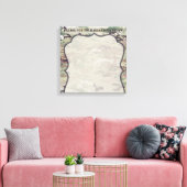 20"x20"シグネチャーキャンバスアーミーOCP迷彩柄ユニフォームカム キャンバスプリント (インサイチュ (リビング))