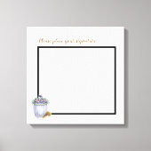 20"x20"シグネチャーキャンバスサマーカントリー結婚式Ru キャンバスプリント (正面)