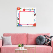 20"x20"シグネチャーキャンバスバ伝統的ードタトゥーS キャンバスプリント (インサイチュ (リビング))