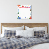 20"x20"シグネチャーキャンバスバ伝統的ードタトゥーS キャンバスプリント (インサイチュ (寝室))