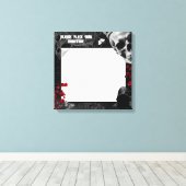 20"x20"シグネチャーキャンバスHarting Adeline Zade Mea キャンバスプリント (インサイチュ (ウッドフロア))