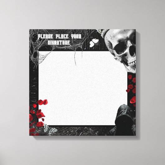 20"x20"シグネチャーキャンバスHarting Adeline Zade Mea キャンバスプリント (正面)