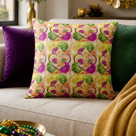 20"x20" ユリの紋章 クッション
