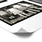 20"x50" 18スロットファミリパーソナライズされたコラージモンタグ ポスター (角)