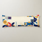 20"x54"コットン – バウハウスアート抱き枕 ボディピロー (裏面)