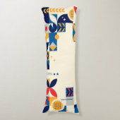 20"x54"コットン – バウハウスアート抱き枕 ボディピロー (正面縦)