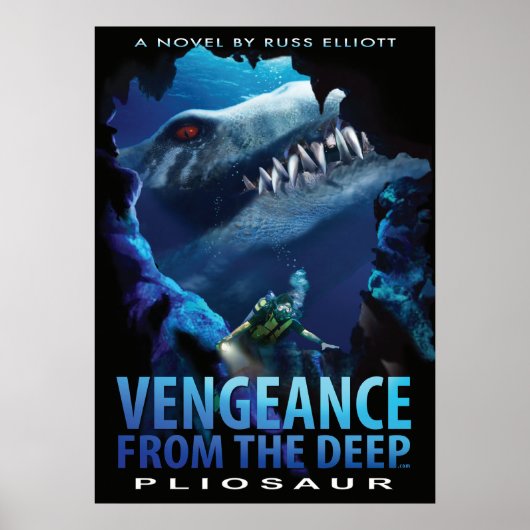 20 x 28 - Vengeance - Pliosaur Poster 2 ポスター (正面)