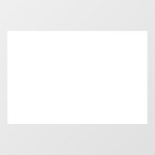 20" x 30" オーダーメイド長方形ウィンドウクリング 展示用 ウィンドウサイン (シート)