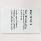 20" x 30" 1,014ピース追加写真またはアートワーク ジグソーパズル (横)