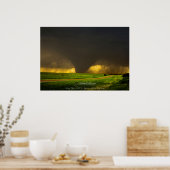 20" x 30"、Tornado Poster ポスター (キッチン)
