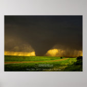 20" x 30"、Tornado Poster ポスター (正面)