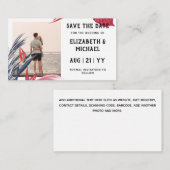 20 x BUDGET写真日パンパ救スグラストロピカル ノートカード (正面/裏面)