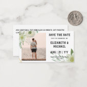 20 x BUDGET写真日ホワイトロ救ーズフローラ ノートカード (正面/裏面インサイチュ)