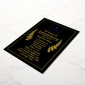 20 Years of Dedicated Service Award Custom Foil  箔シーズンカード (回転した状態)