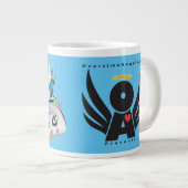 20ozマグラッシュキャンプ！ ジャンボコーヒーマグカップ (正面右)