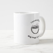 20oz Coffee、犬の嗅ぎタバコ、および皮肉 ジャンボコーヒーマグカップ (正面右)