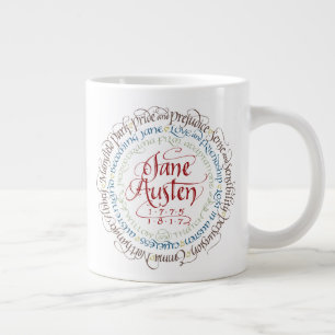 20oz Mug -ジェーン·オーステン時代劇の脚本 ジャンボコーヒーマグカップ