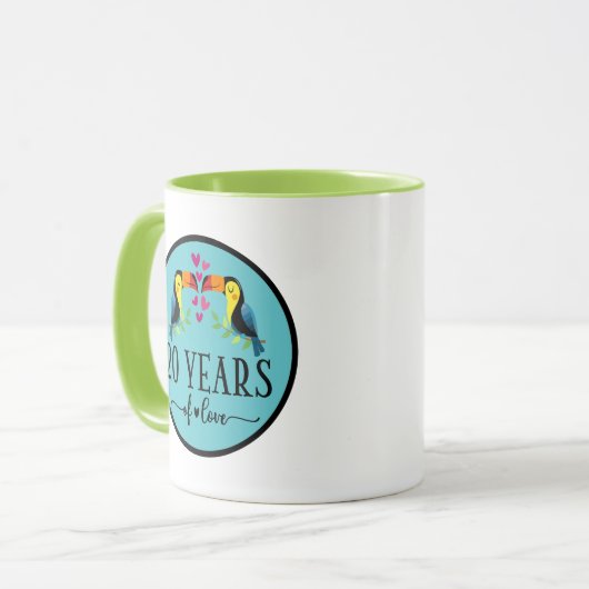 20th Anniversary 20 Years Together マグカップ (正面左)