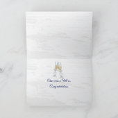 20th Anniversary Blue Rose and Pearls カード (内部)