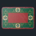 20th/Any結婚's Anniversary Bath Mat バスマット<br><div class="desc">正しい20周年のバスマ結婚ットか他の記念日を探している？その後、おそらく美しい、エメラルドグリーン、色、ハート、メタリックのようなハートとエメラルドグラフィックが彼ら与えの両方のための単なる物だ！</div>