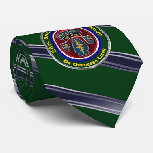 20th Special Forces Group “Airborne” ネクタイ (ロール)