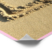 20x10 Love is the Sand Wall Art ポスター (角)