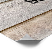 20x16キャンプでのキャンプ滞在で起こること ポスター (角)