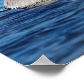 20x16ペリカンペア ポスター (角)