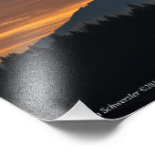 20X16山レイニエとその影 フォトプリント            (角)