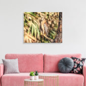 20x16赤い猫背のタカ キャンバスプリント (インサイチュ (リビング))