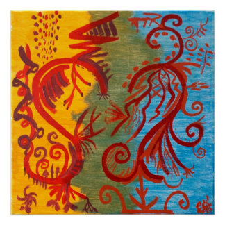 20x20アートポスター ポスター