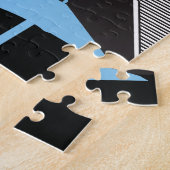 20x20パリススカイラインパズルfor Colorblind People ジグソーパズル (側面)