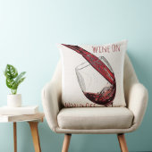 20x20綿の投球を離れた世界のワイン クッション (椅子)
