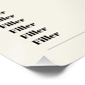 20x25カスタム新聞記事ポスター ポスター (コーナー)