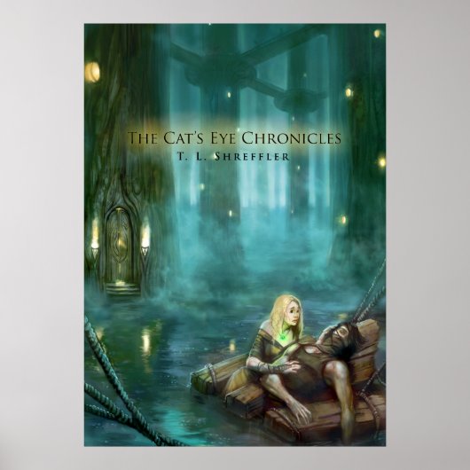 20x28の猫の目印のポスター ポスター (正面)