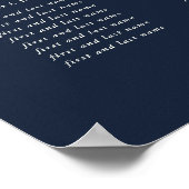 20x28インチ12テーブル8のシー結婚ティンググラフポスター ポスター (角)