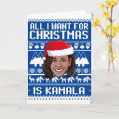 20x28 クリスマスに欲しいのはカマラだけ - 白.png カード (黄色い花)