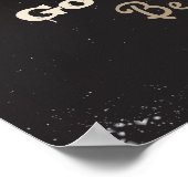 20x28 Chalk Personalized Family Rules House Sign ポスター (角)