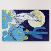 20x30ハウリング・コヨーテ・パズル（色覚異常者用） ジグソーパズル (横)