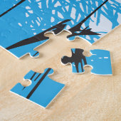 20x30不機嫌マーチHares色盲パズル ジグソーパズル (側面)