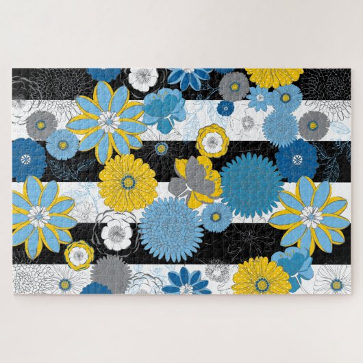 20x30大フローラパズル（色盲人向け） ジグソーパズル (横)