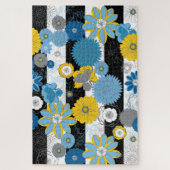 20x30大フローラパズル（色盲人向け） ジグソーパズル (縦)