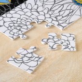 20x30色盲の人のための大規模なフローラパズル ジグソーパズル (側面)