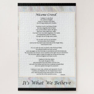 20x30" Large Puzzle Nicene Creed 1014 Piece ジグソーパズル