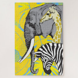 20x30 Safariパズル（色盲の人のための） ジグソーパズル