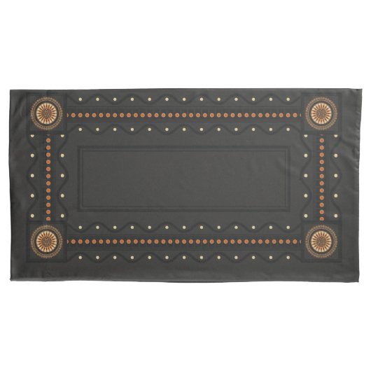 20x40枕スタイルのエトルシカンバッチェロケースペア 枕カバー (正面左)